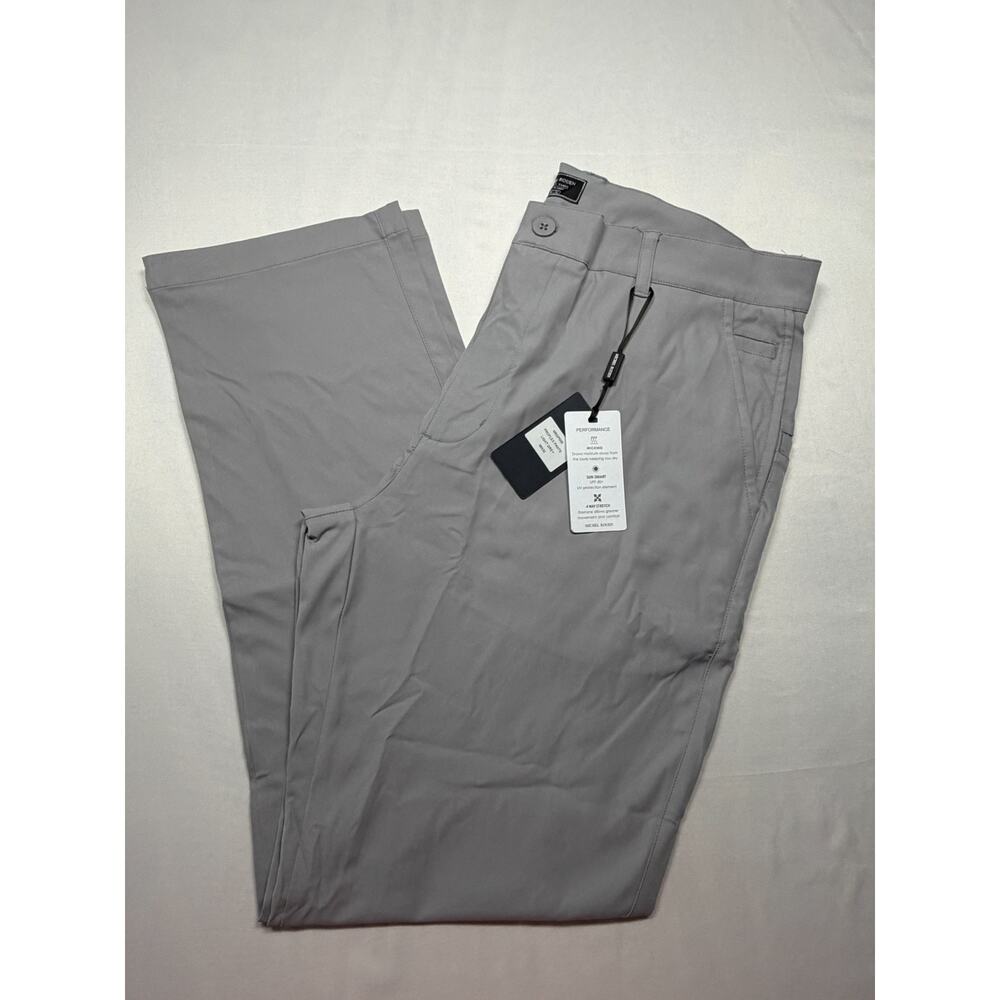 NEW w/Tags!! Men's Michel Rouen Proflex Golf Pants Light Grey 36x32 Performance